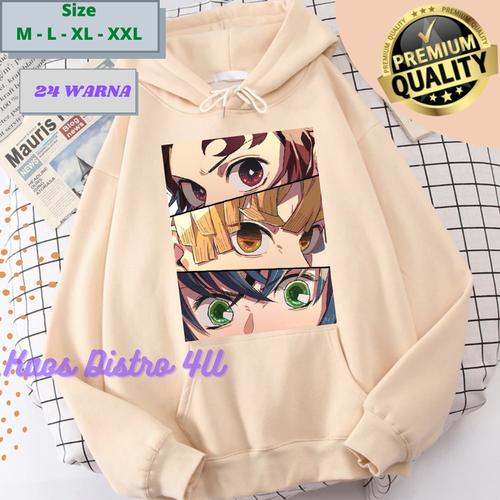 Jual Hoodie Anime Demon Slayer kimetsu no yaiba tanjiro Kamado Pria