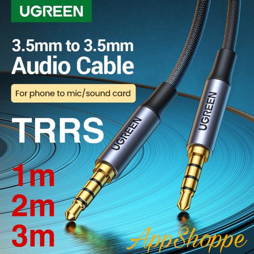 Jual UGREEN Aux TRRS 3.5mm Male to Male 