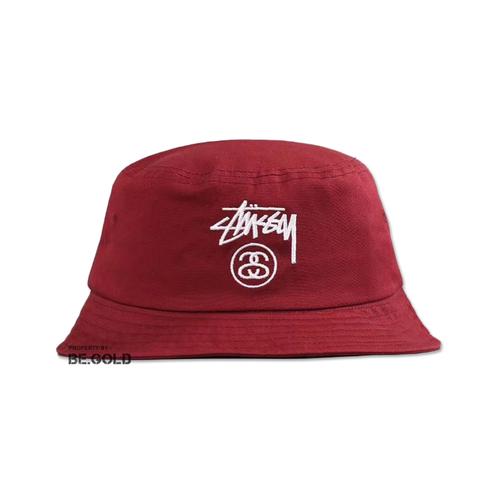 Jual STUSSY STOCK LO BUCKET HAT RED 