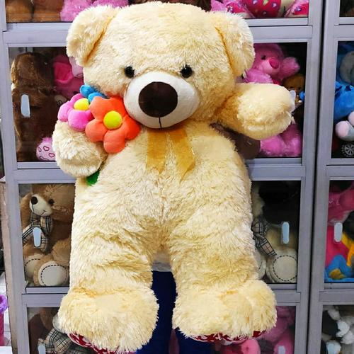 bunga Teddy Bear with Flower 