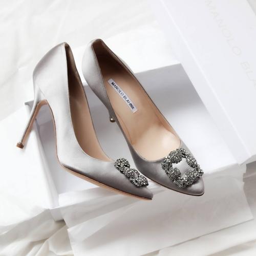 Jual Manolo Blahnik Hangisi Heels 10cm 