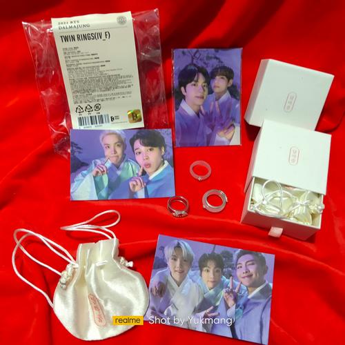 BTS Dalmajung Twin Ring sharing PC jiminhope di Nyu Tokopedia