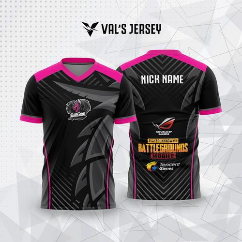 Kaos Jersey Gaming eSport | PUBG FF 