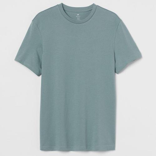 Jual H\u0026M Cotton T-shirt Regular Fit 