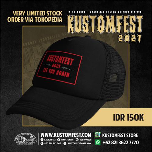 Jual Trucker Hat Kustomfest 2021 