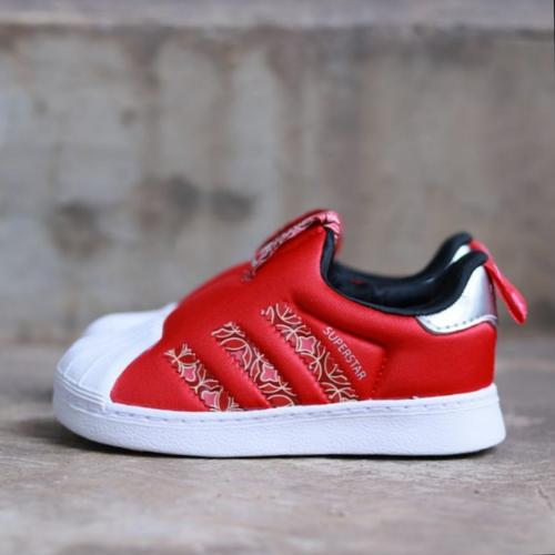 Jual Adidas Superstar Kids 360 Red Silver White Original - RED SILVER WHIT,  23 - Kab. Tangerang - RISE UP JAKARTA | Tokopedia