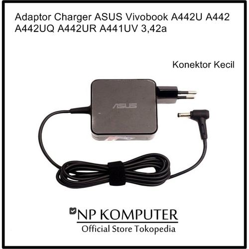 Gambar Adaptor Charger ASUS Vivobook A442U A442 A442UQ A442UR A441UV 3,42a dari np komputer Kota Bandung Tokopedia