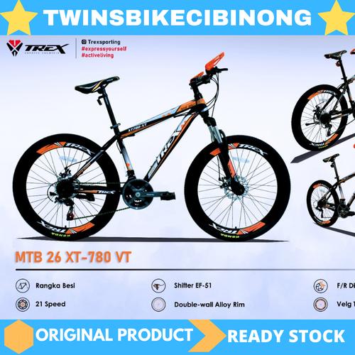 Jual Sepeda Gunung MTB 26 TREX XT 780 
