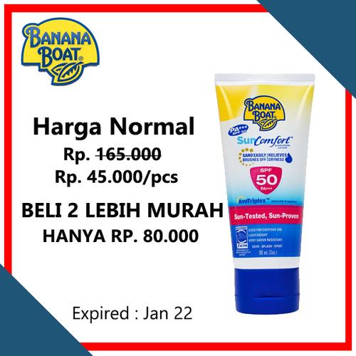Jual BANANA BOAT SUN COMFORT SPF 50 90ML Kota Denpasar OCEAN KING