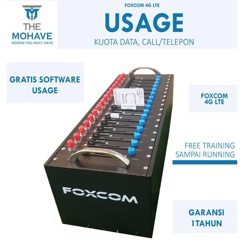 Gambar MODEM POOL 16 PORT FOXCOM 4G USAGE DATA KUOTA & CALL | DIAL | SMS dari Modem Wavecom Jakarta Timur Tokopedia