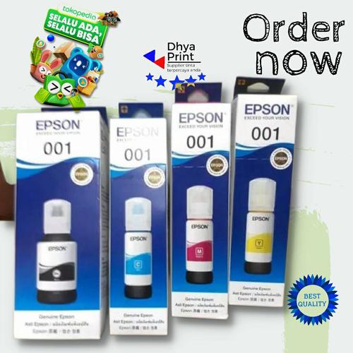Jual 1Set Tinta Epson 001 Series 