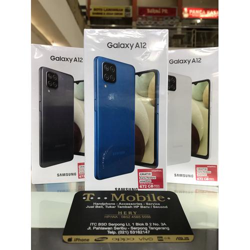 Samsung Galaxy A12 Ram 6gb Jual SAMSUNG Galaxy A12 RAM 6GB 128GB