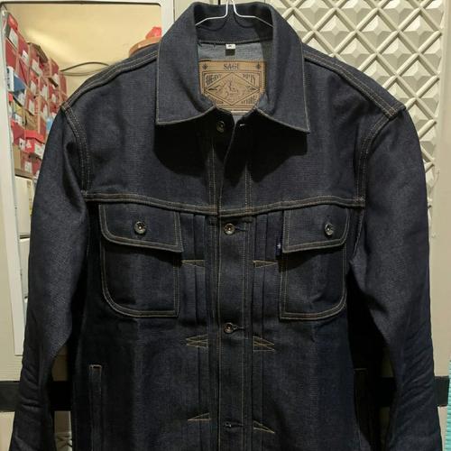 Jual Denim Jacket Sage Original 