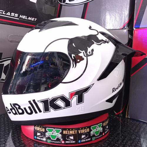 Jual KYT HELM R10 SOLID WHITE PAKET 