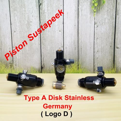 Gambar Regulator Paintball Taiwan Disk Spring Stainless / Regulator Painbal - Drat M18, ±1800psi dari David Ivan Kab. Bogor Tokopedia