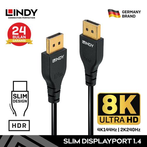 Jual LINDY 36462 2M Kabel Slim 