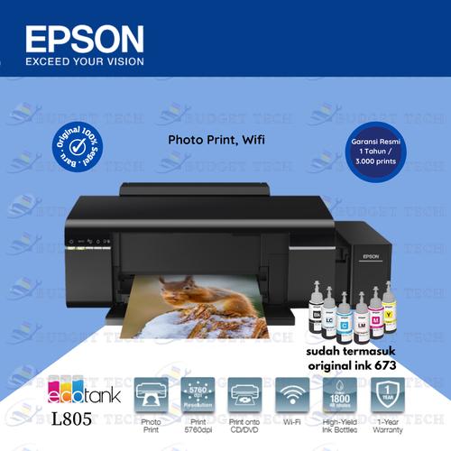 Promo Epson L805 Printer A4 Photo 
