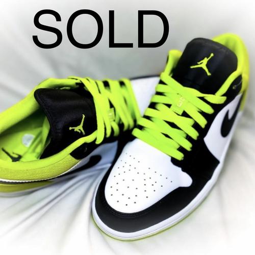 air jordan 1 low cyber green 43 bnib 
