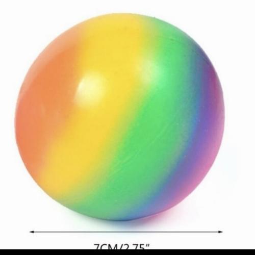 Jual Colorfull Rainbow Stress Ball DNA 
