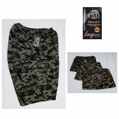 Jual celana pendek loreng army cargo 