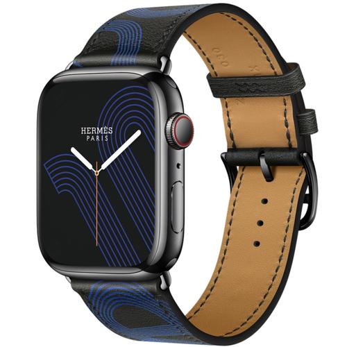 Jual Apple Watch Hermes Series Black Stainless with Circuit H