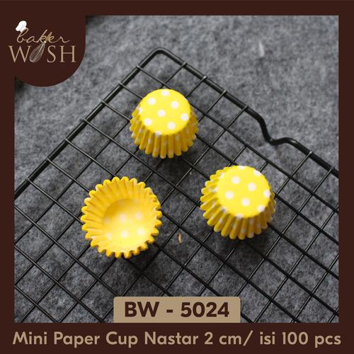 Jual Mini Paper Cup/ Alas Tatakan Nastar Kue Kering isi 100 pcs ...