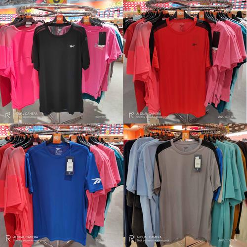 Kaos Olahraga Reebok DryFit Original 