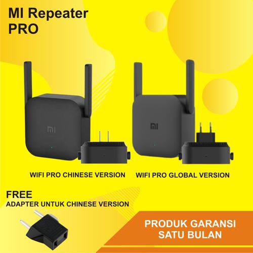 Gambar XIAOMI WIFI REPEATER PRO / AMPLIFIER EXTENDER PRO 300MBPS ORIGINAL - GLOBAL BULET dari Kardel Shop Jakarta Barat Tokopedia