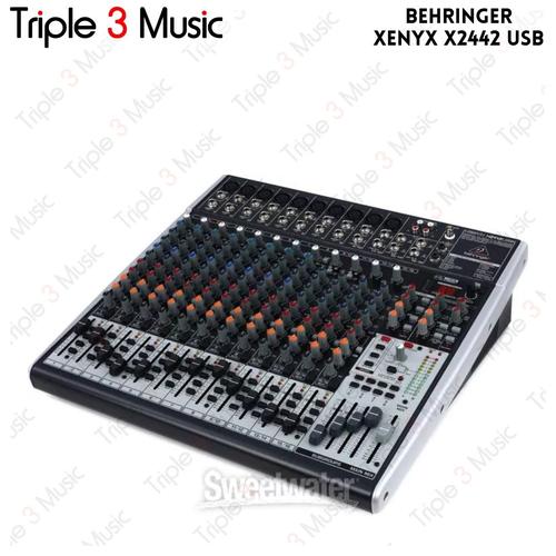 Gambar Behringer XENYX X2442USB Premium 24-Input 4/2-Bus Mixer dari triple3music Kota Bandung Tokopedia