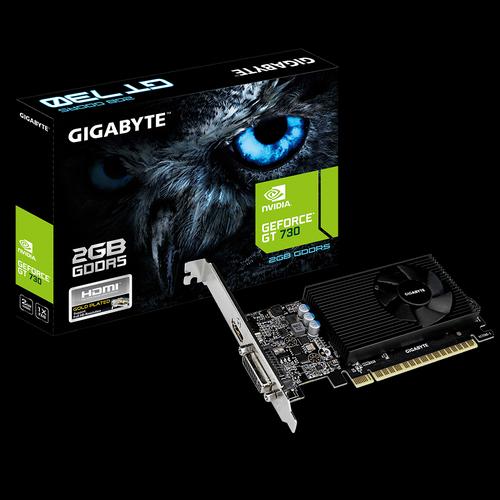Jual gigabyte nvidia gt730 2gb ddr5 geforce gt 730 64bit Kota