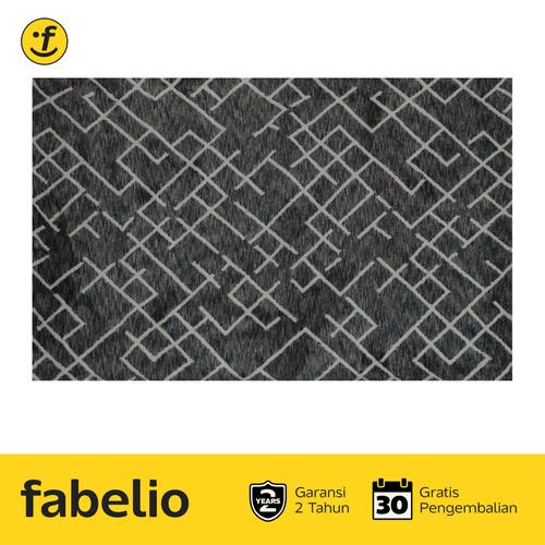 Gambar Fabelio Karpet Lantai Microfiber NAPOLI - 230x160 cm dari Fabelio Official Kota Tangerang Tokopedia