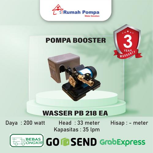 Gambar POMPA PENDORONG/BOOSTER WASSER PB 218 CEA dari Rumah Pompa Kota Bekasi Tokopedia