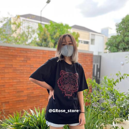Jual KENZO PARIS SS21 RAISED PRINT RED 