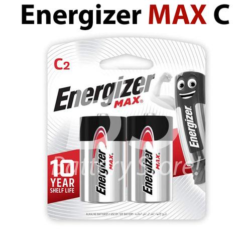 Jual Baterai Energizer max C / R14 - 2 pcs! - Battery - Batre - Batere ...