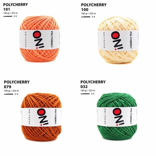 Jual Benang Rajut Onitsuga poly cherry polyester yarn - Kota Surabaya ...