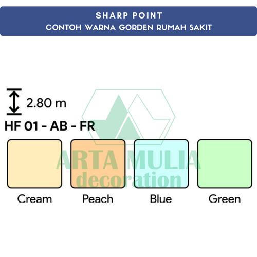 Jual Sharp Point Gorden Rumah Sakit Anti Darah & Anti Bacterial - HF-01 ...