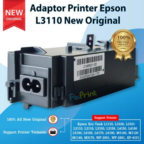 Jual Adaptor Printer Epson L1110 L3110 L3116 L3150 L4150 L4160 New Original  - Jakarta Timur - FixPrint Jakarta | Tokopedia