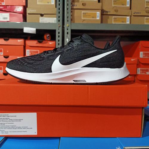 Jual SEPATU LARI PRIA NIKE AIR ZOOM PEGASUS 36 BLACK/WHITE ORIGINAL - 41 -  Kota Depok - G0_STORE | Tokopedia
