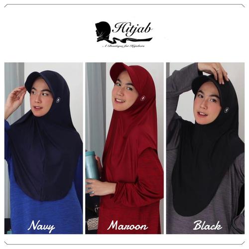 topi hijab sport