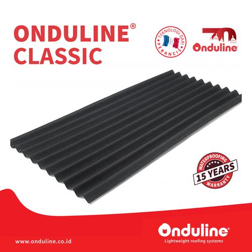 Gambar Genteng ONDULINE® CLASSIC - Black dari Eracipta Bangun Perkasa Kota Tangerang Tokopedia