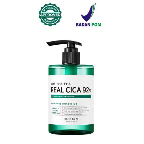 Gambar SOME BY MI AHA-BHA-PHA Cica 92% Cool Calming Soothing Gel 300ml dari Some By Mi Official Indonesia Kota Tangerang Selatan Tokopedia