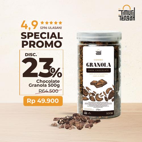 Gambar Granola Coklat 500 gr Timur Tengah Sereal Makanan Sehat High Quality dari Timur Tengah Indonesia Jakarta Pusat Tokopedia