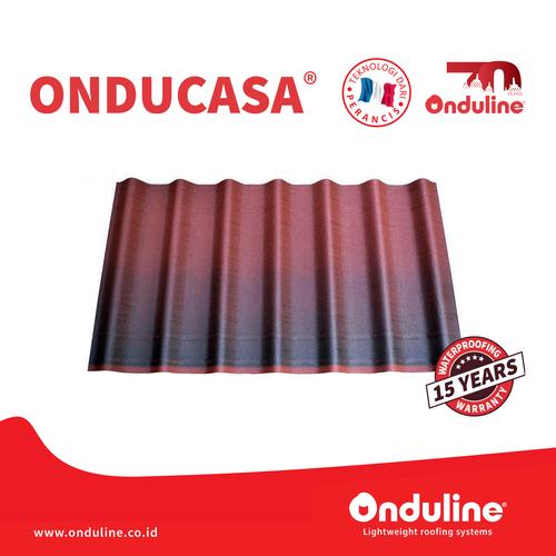 Gambar Genteng ONDUCASA® - Dual Red 3D dari Eracipta Bangun Perkasa Kota Tangerang Tokopedia