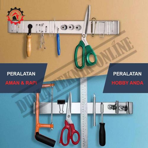 Jual Stainless Steel Knife Holder Gantungan Pisau Tools Bar Jakarta Barat