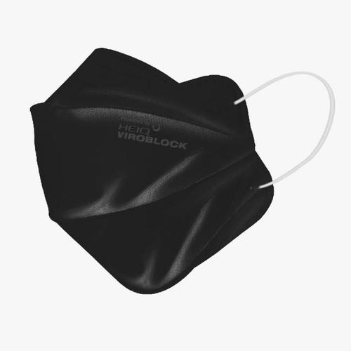 Gambar Masker CareMax Surgical Duckbill HEIQ VIROBLOCK 4 Ply Earloop - BLACK dari Berkah Bersama . Jakarta Barat Tokopedia