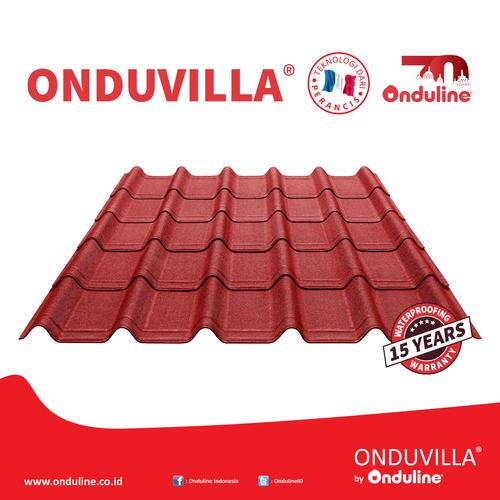 Gambar Genteng ONDUVILLA® - Classic Red dari Eracipta Bangun Perkasa Kota Tangerang Tokopedia