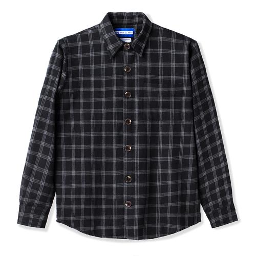 Gambar Tenue de Attire - Preston Black White Kemeja Panjang dari TenuedeAttire Jakarta Utara Tokopedia