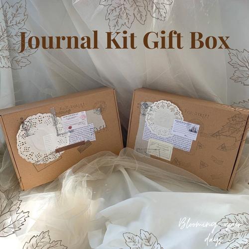 Jual Gift Box Jurnal Kit Vintage Retro Classic ( Bujo Kit Vintage
