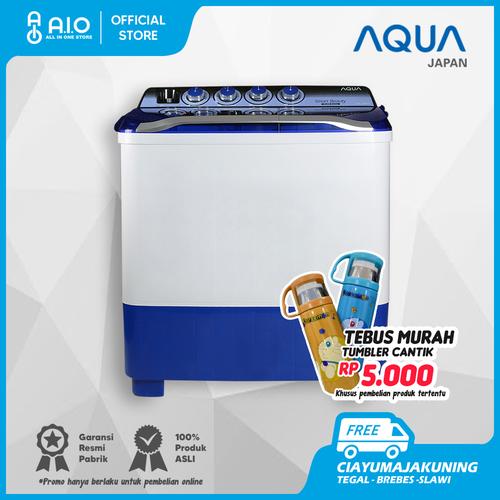 Gambar AQUA MESIN CUCI 2 TABUNG 10 Kg QW-1080XT | GRATIS ONGKIR KOTA CIREBON - 1080XT +TUMBLER dari AIO Store. Kota Cirebon Tokopedia