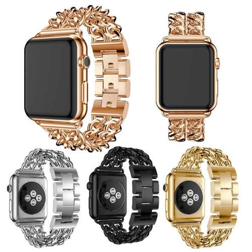 Jual Strap Apple Watch Koboy Chain Link 